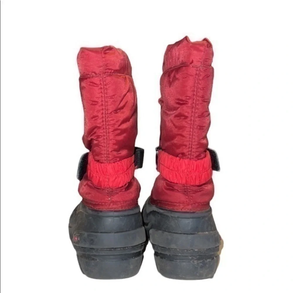 Sorel Flurry Red & Black Winter Snow Boots‎